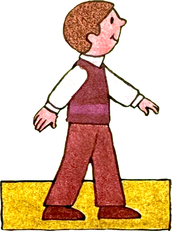 man walking
